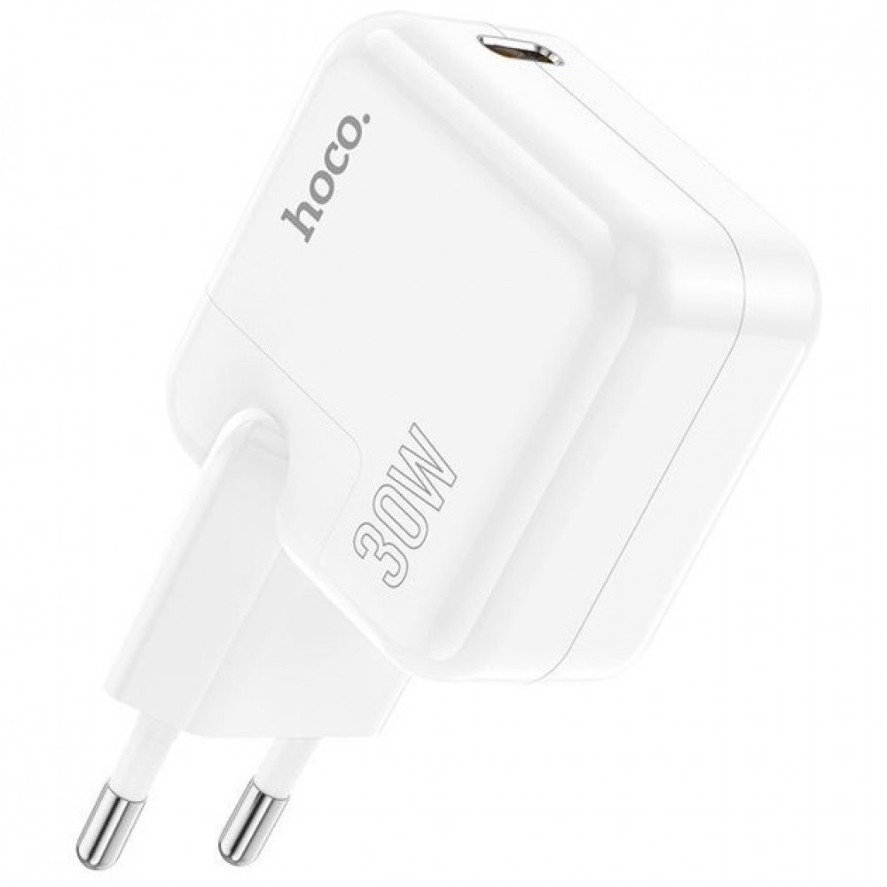 Home Charger | 30W | PD | QC3.0 — Hoco C112A — White, фото 1