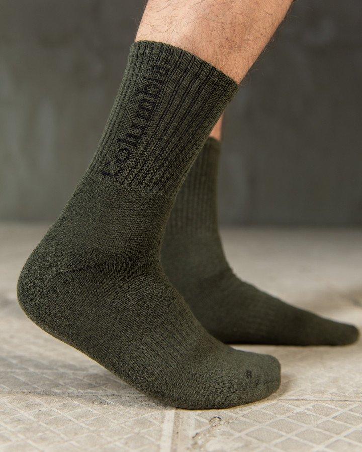 Шкарпетки Олива Теплі Columbia olive ТР6285 ТМ, фото 1