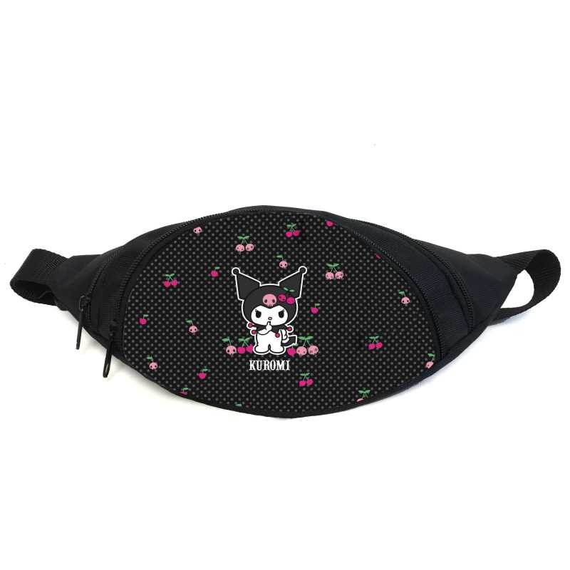 Поясна сумка бананка Хеллоу Кітті Куромі (GB Kuromi Hello Kitty 01) Gear Bag чорна