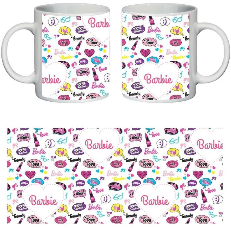 Чашка Барбі (кухоль supercup Barbie 002)