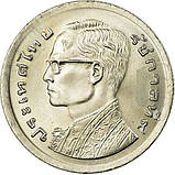 Таїланд Король Рама IX 1 бат, 2520 (1977)  №2446, фото 3