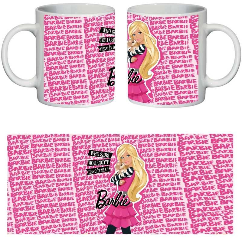 Чашка Барбі (кухоль supercup Barbie 0012)
