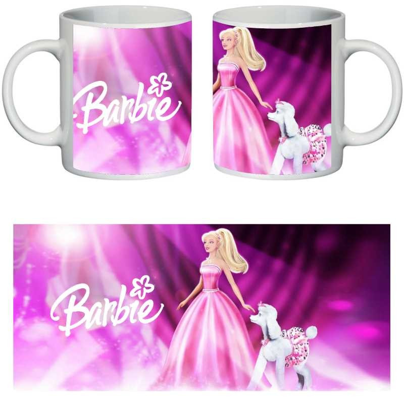 Чашка Барбі (кухоль supercup Barbie 0013)