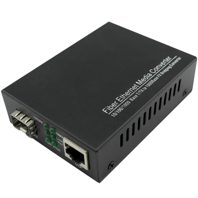 ALISTAR X1SL 1G 10/100/1000BASE-T RJ-45 - SFP Slot 1000Base-SX/LX LFP Медіаконвертор, фото 1