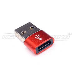 Перехідник USB 2.0 АМ to Type-C Female