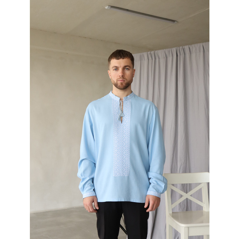 Заготовка чоловічої вишиванки "Лілея" (ЧЕ008лУнннн_260_001), фото 1