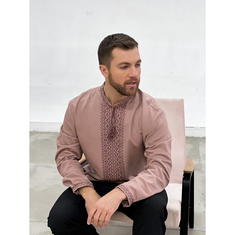 Заготовка чоловічої вишиванки "Лілея" (ЧЕ008лКнннн_259_256), фото 1