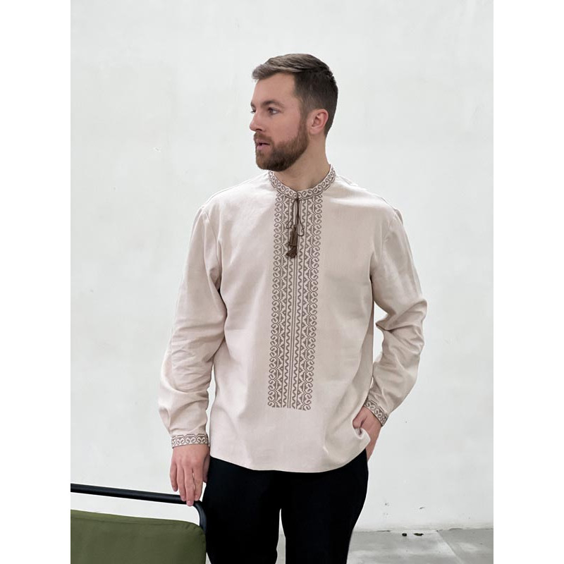 Заготовка чоловічої вишиванки "Лілея" (ЧЕ008лМнннн_268_255), фото 1