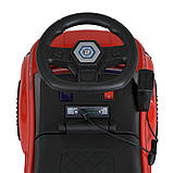 Дитяча каталка-толокар Ford Police M 5844 світлові та звукові ефекти Червоний, фото 7