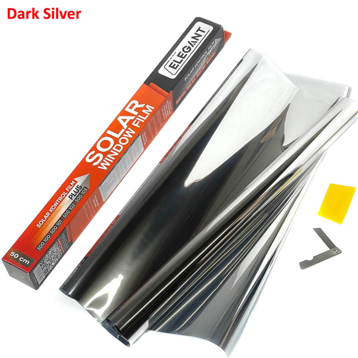 Тонувальна плівка Elegant Dark Silver 10% 0.5x3 м (500103), фото 1