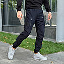 Штани-джогери Pobedov Papin Brodyaga темно-синього кольору, фото 4