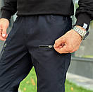 Штани-джогери Pobedov Papin Brodyaga темно-синього кольору, фото 7