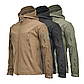 Тактична куртка флісова з підкладкою Solve KT6001001 Олива Shark Skin Softshell Assault peremogaua, фото 6
