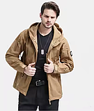 Тактична куртка флісова з підкладкою Solve KT6001005 Койот Shark Skin Softshell Assault solve, фото 5