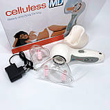 Масажер вакуумний антицелюлітний Celluless MD NEW вакуумно-роликовий ефективний масажер Целюлес BW-81, фото 4