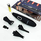 Машинка для видалення волосся на обличчі, Професійна бритва, Портативна бритва для гоління SA-24, фото 3