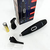 Машинка для видалення волосся на обличчі, Професійна бритва, Портативна бритва для гоління SA-24, фото 8