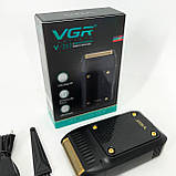 Бездротова електробритва, Електрична бритва тример для бороди, Професійна елетробритва QP-61, фото 10