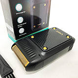 Бездротова електробритва, Електрична бритва тример для бороди, Професійна елетробритва QP-61, фото 2