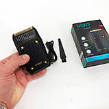 Бездротова електробритва, Електрична бритва тример для бороди, Професійна елетробритва QP-61, фото 7