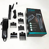 Бездротовий тример для стрижки та гоління, Водонепроникний тример для стрижки скронь SI-61, фото 7