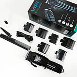 Бездротовий тример для стрижки та гоління, Водонепроникний тример для стрижки скронь SI-61, фото 6