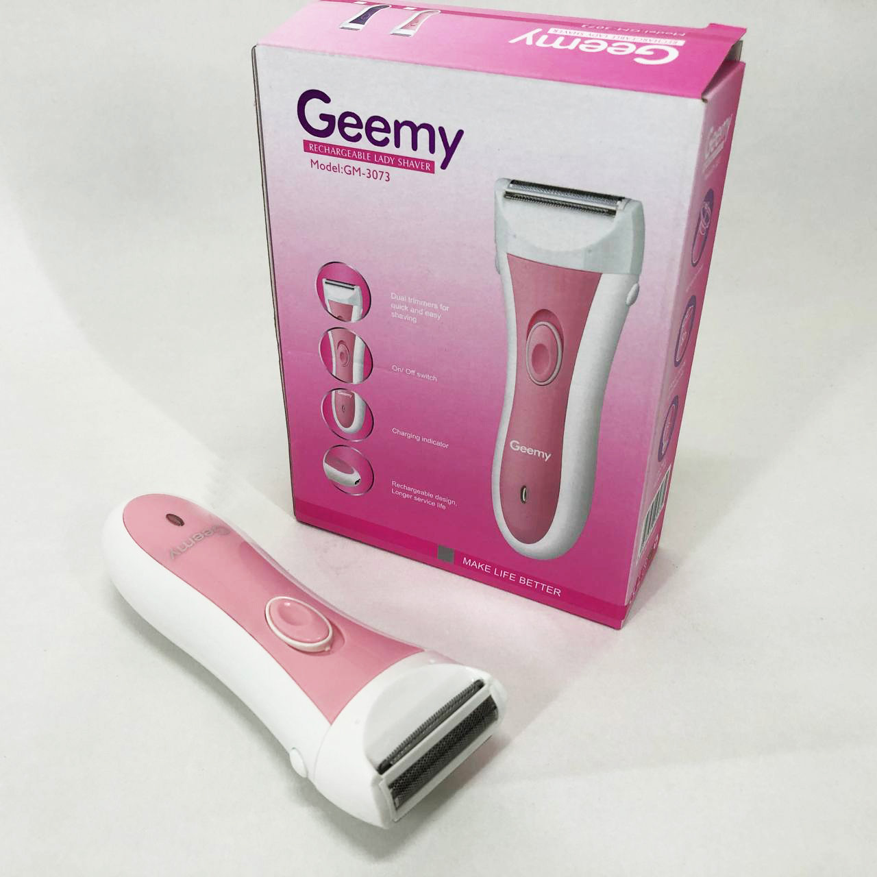 Депілятор електричний домашній, Епілятор для обличчя жіноча бритва, Бритва жіноча електрична для тіла VD-70, фото 1