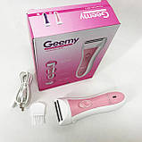 Депілятор електричний домашній, Епілятор для обличчя жіноча бритва, Бритва жіноча електрична для тіла VD-70, фото 7