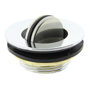 Донний клапан для душової кабіни Pop-up Сріблястий (KG-11945)