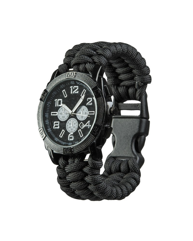 Часы с браслетом из паракорда MilTec Army Paracord 15774002 - фото 1 - id-p445758982