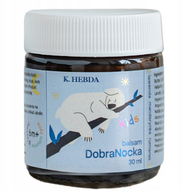 ДобраНочка Бальзам для втирання з ефірними маслами для дітей Hebda