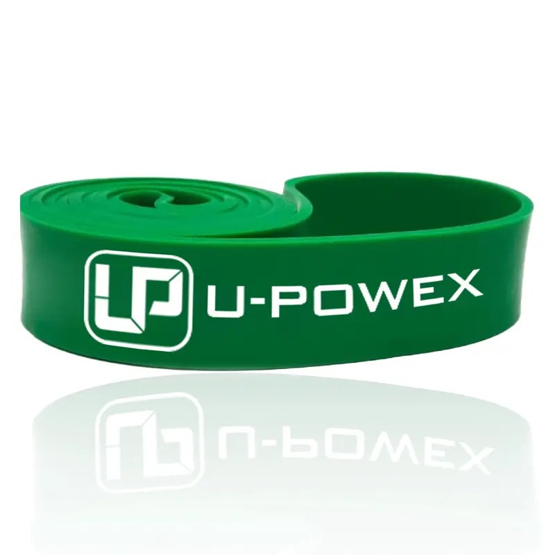 Еспандер-петля (гумка для фітнесу та кросфіту) U-POWEX UP_1050 Pull up band (23-57kg) Green