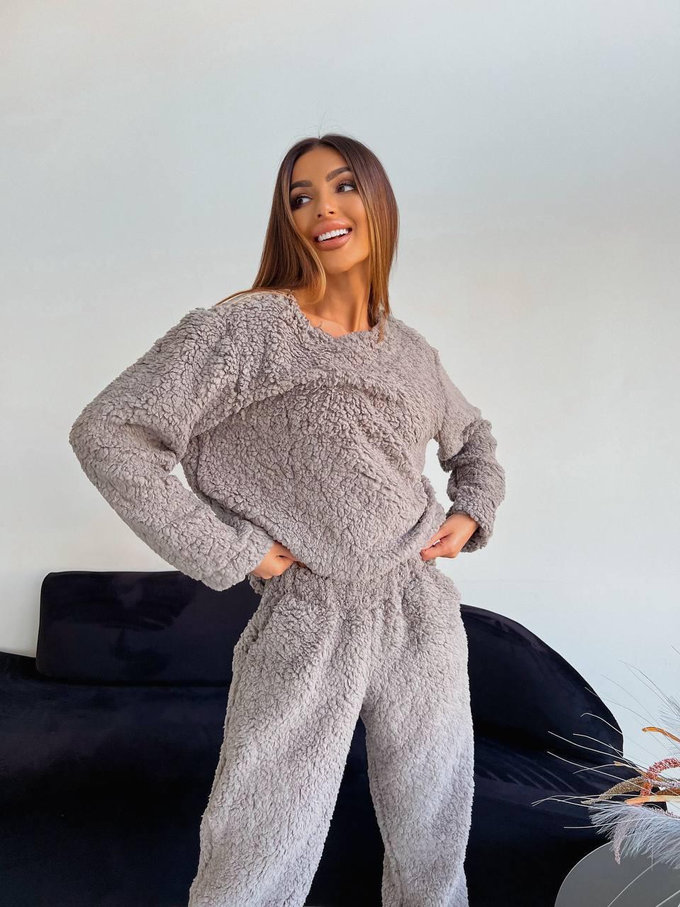 Жіноча Тепла Піжама Розміри 42-44,46-48,50-52 (imm 495), фото 1