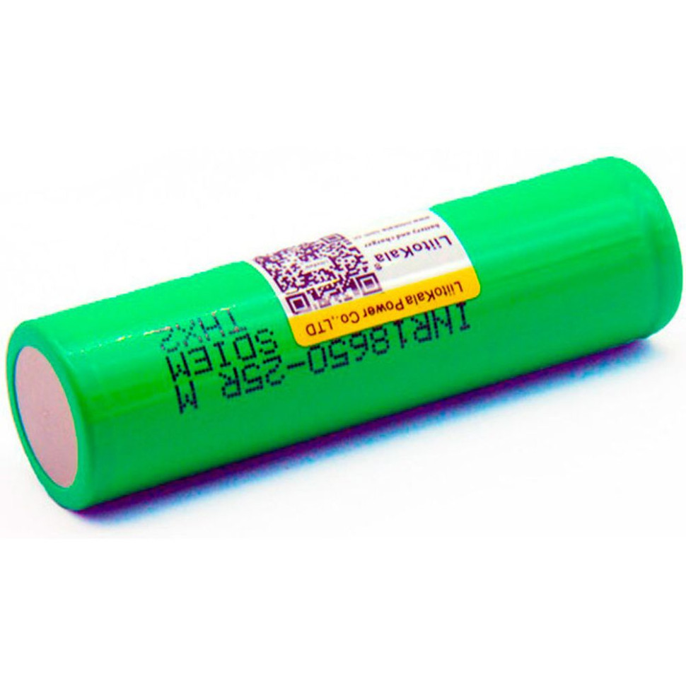 Акумулятор LiitoKala Lii-25R 18650 2500mah (Зелений)