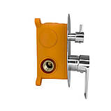 Душова система MONE Deluxe прихованого монтажу VIVIEN 8303382 Chrome, фото 7