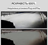 Світлодіодні Led лампи H3 протитуманки 1:1 штатні 12v 46w mini (комплект 2-шт). Led лампа H3 без кулера, фото 4