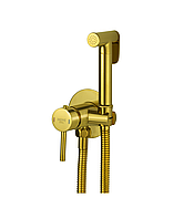 Гiгiенiчний душ зi змiшувачем прихованого монтажу MONE Deluxe 3225350G Gold
