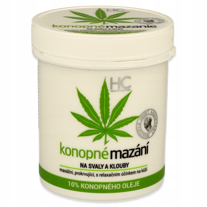 Конопляна мазь 10% олія від болю Hemp Mazani Medicprogress 250 мл, фото 1