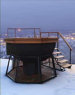 Спа купіль  Чан на дровах. Джакузі.