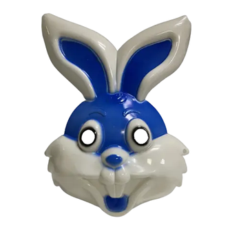 Дитяча карнавальна маска Заєць Синій (KG-11955)