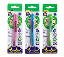 Ручка кулькова для правші ZiBi Kids Line 0.7мм Синя (ZB.2000-01-1)