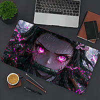 Аніме килимок для комп'ютерної миші та клавіатури YL S2 на стіл 60х30 з принтом