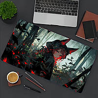 Аніме килимок для комп'ютерної миші та клавіатури YL S3 на стіл 60х30 з принтом