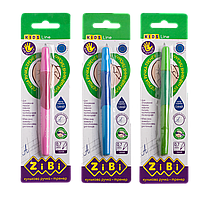 Ручка кулькова ZiBi Kids Line для лівші 0.7мм Синя (ZB.2001-01-1)