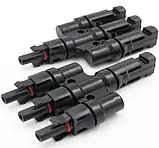 Потрійний конектор МС4 для монтажу сонячних систем, фото 3