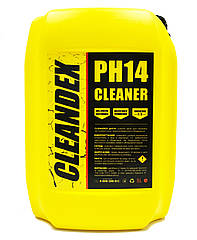 Лужний засіб для промивання теплообмінників та водонагрівального обладнання CLEANDEX pH14, 5 л