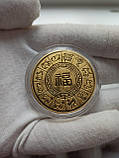 Монета сувенірна жетон на удачу рік змії 2025, фото 3