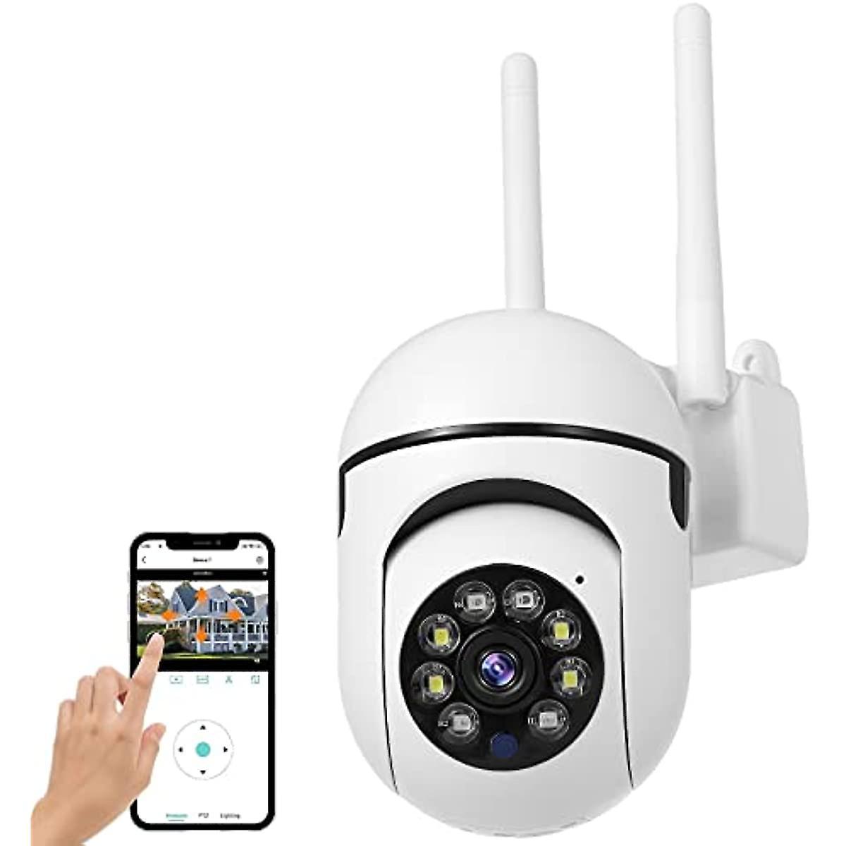 IP Wi-Fi камера PTZ-A1 2MP з віддаленим доступом вулична + блок живлення (v380pro), фото 1