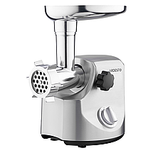 М'ясорубка з терками насадками повністю з нерж. сталі потужність 3000Вт ARDESTO MGA-3000W, фото 2