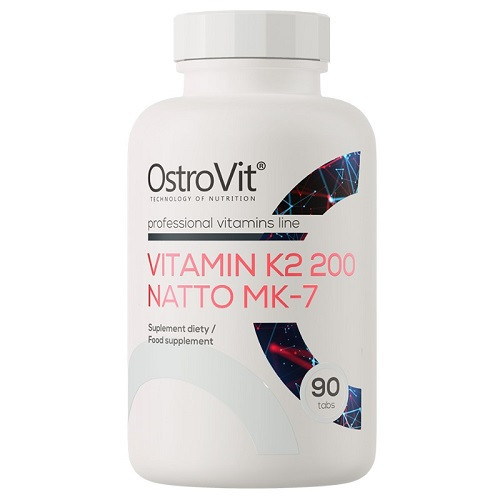 Вітаміни OstroVit Vitamin K2 200 Natto MK-7 (90 таблеток.), фото 1
